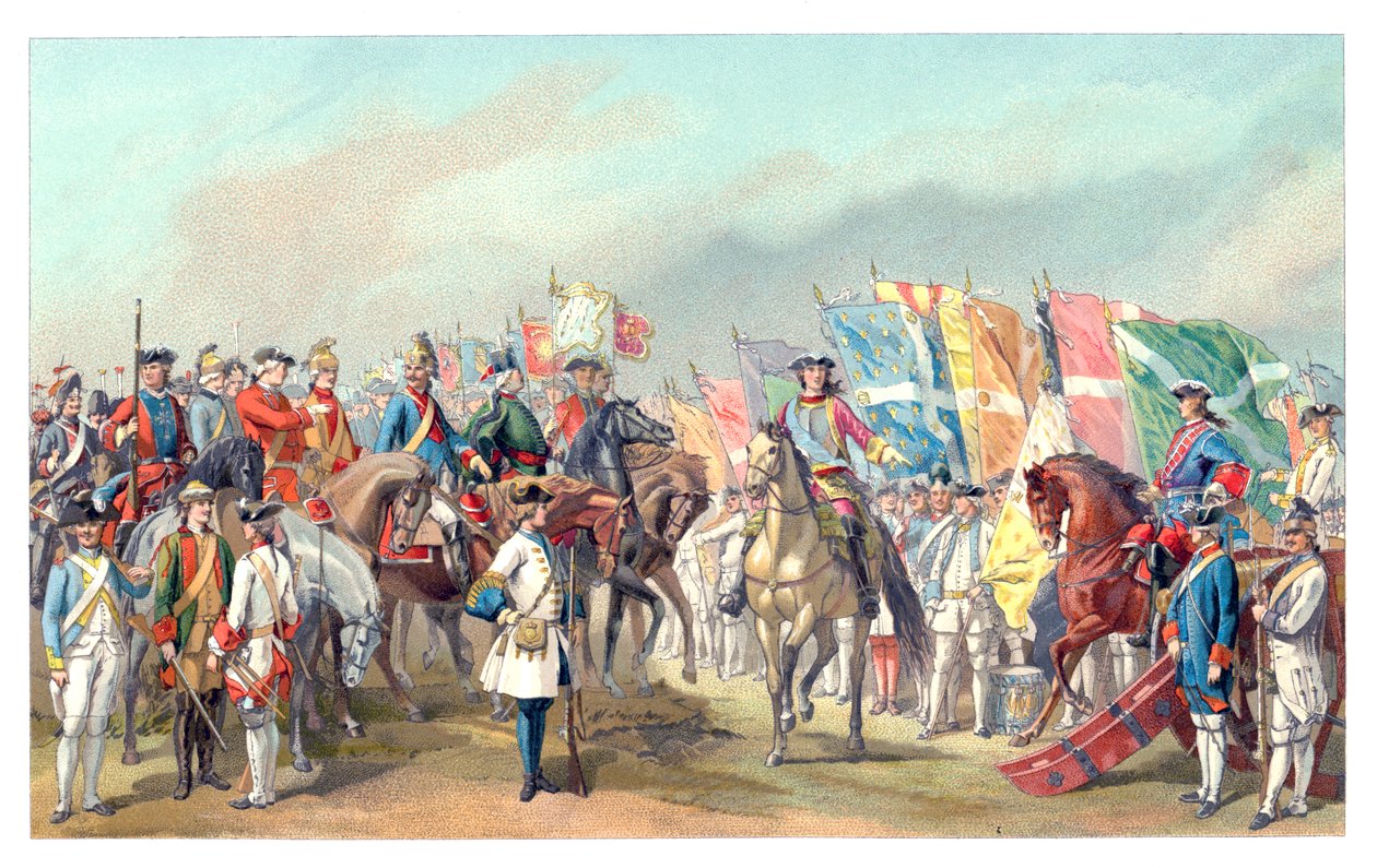 Kostýmy francouzské armády, 1885. od Urrabieta