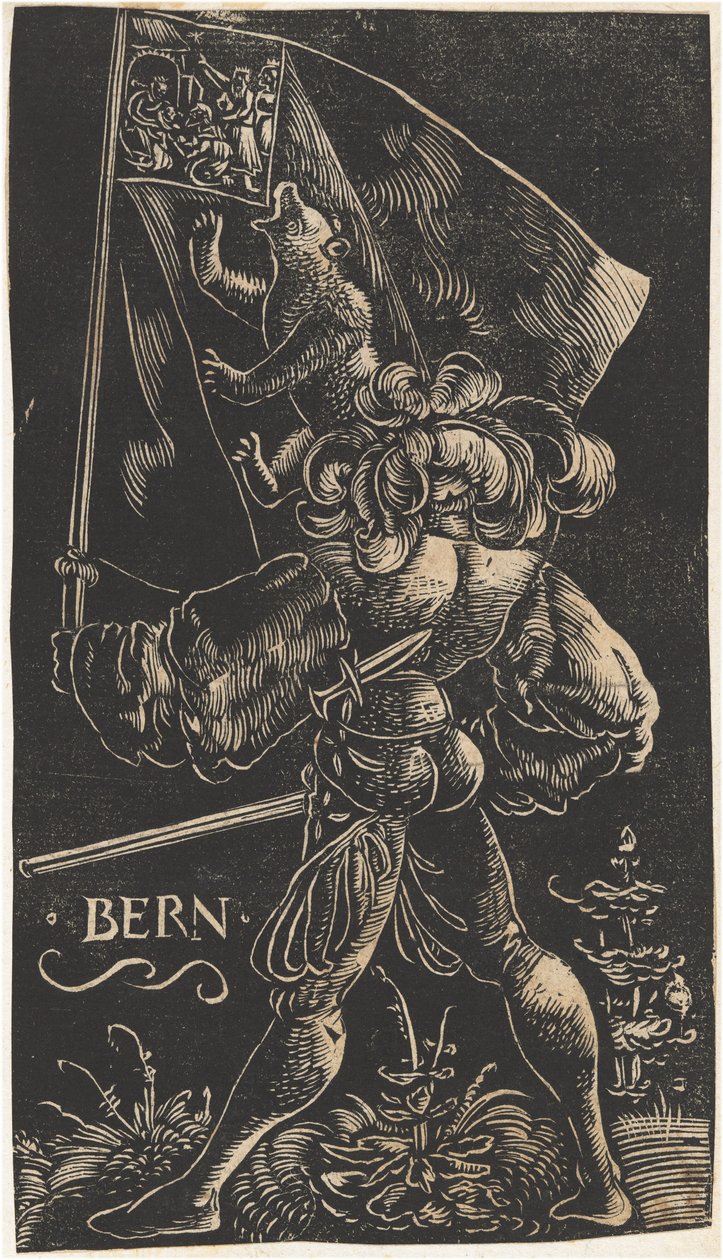 Standardní nosič pro kanton Bern, 1521. od Urs Graf