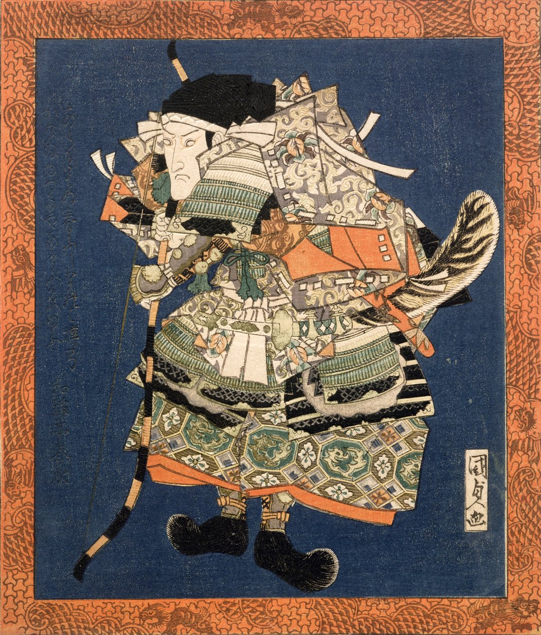 Bando Mitsugoro III, 1820 (dřevořez) od Utagawa Kunisada