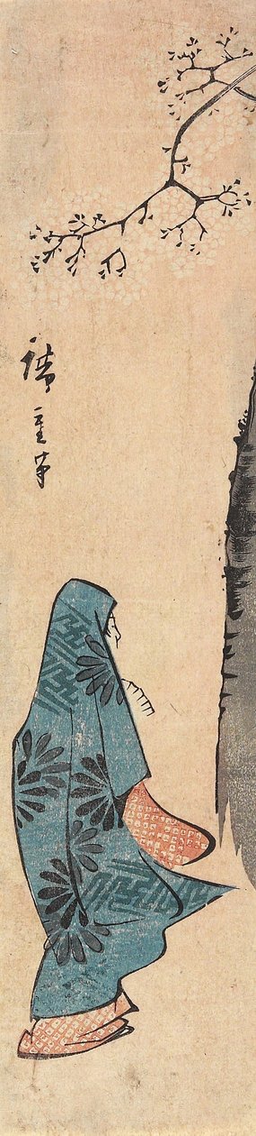 Prohlížení třešňového květu od Utagawa Hiroshige