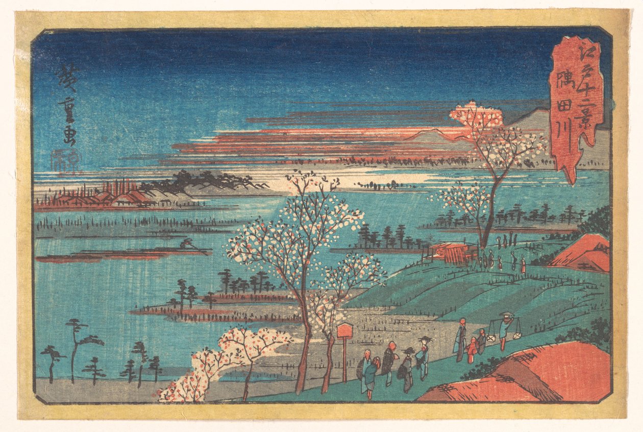Gotenyama-no Hana od Utagawa Hiroshige