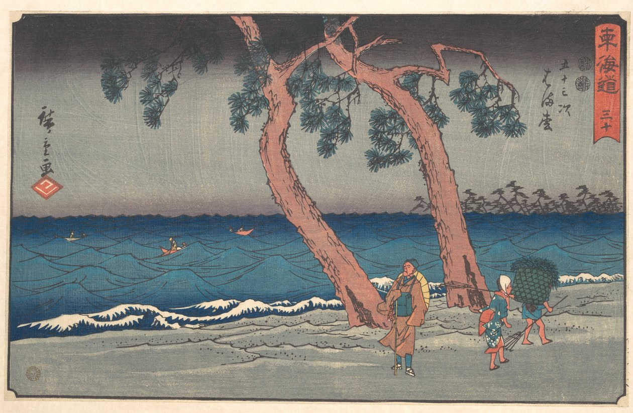 Hamamatsu od Utagawa Hiroshige