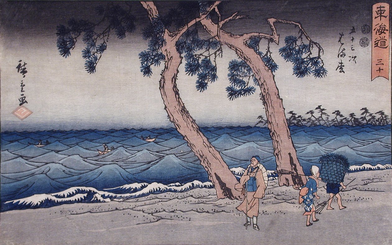Hamamatsu od Utagawa Hiroshige