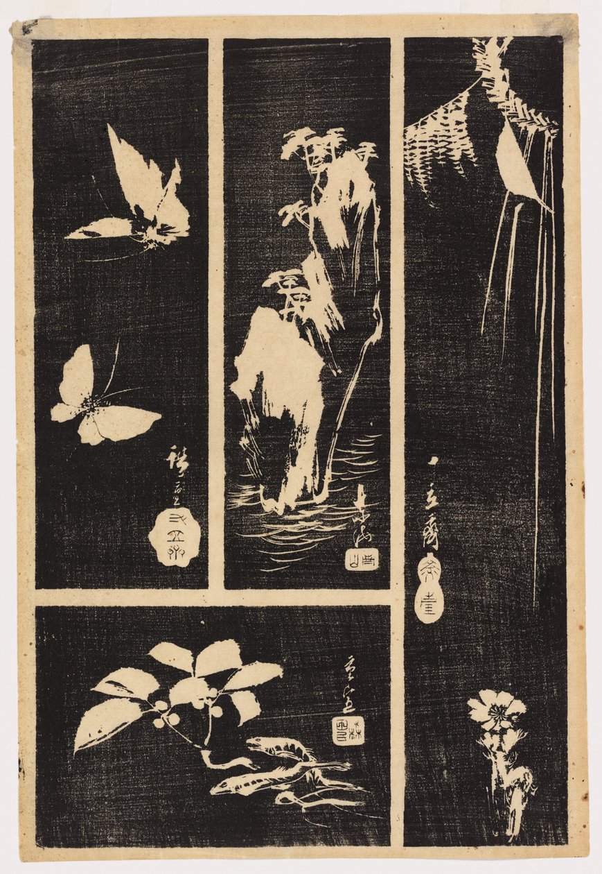 List Harimaze od Utagawa Hiroshige