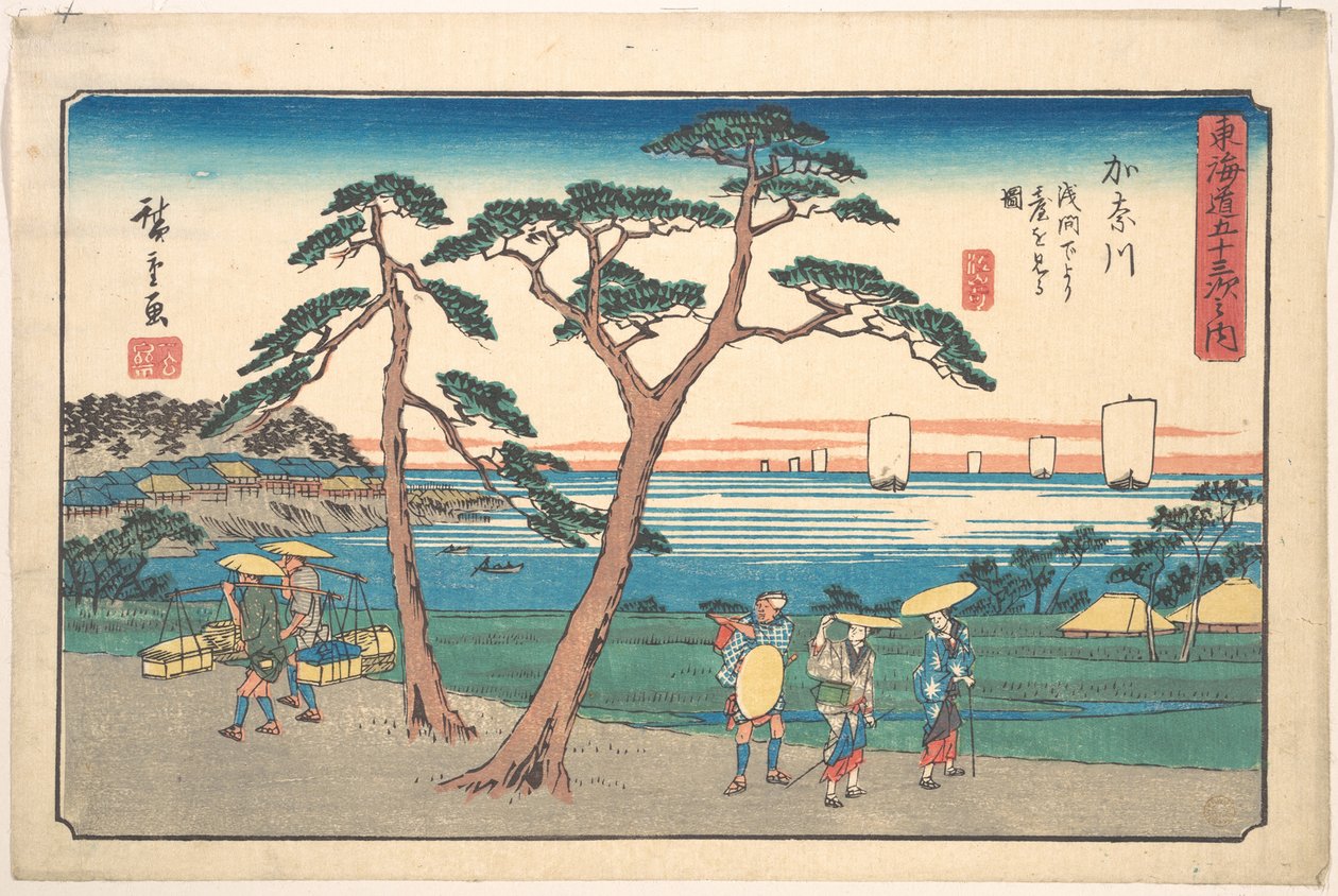 Kanazawa od Utagawa Hiroshige
