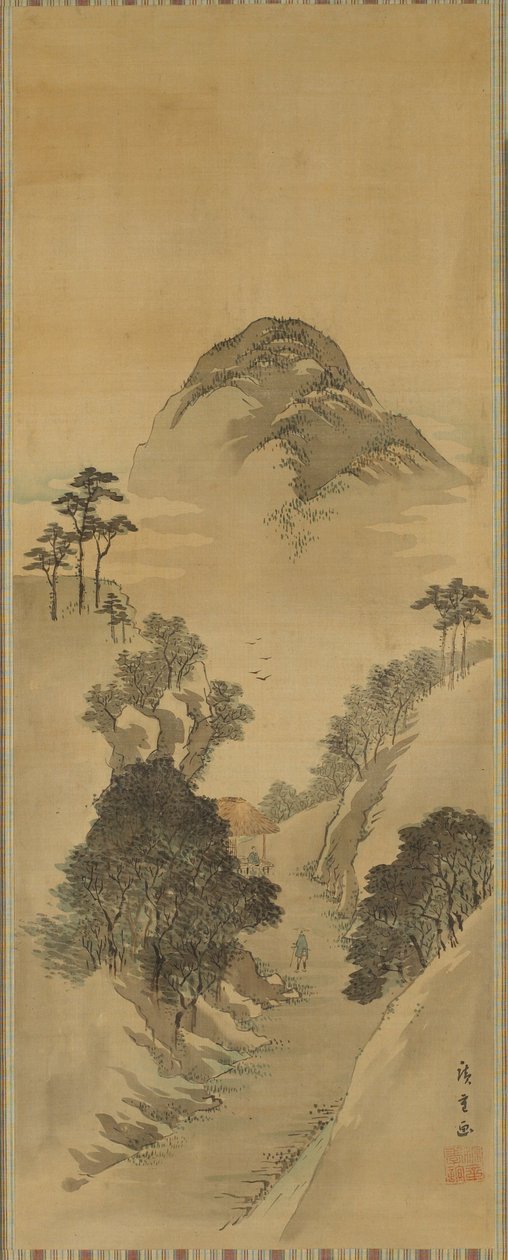 Krajina od Utagawa Hiroshige