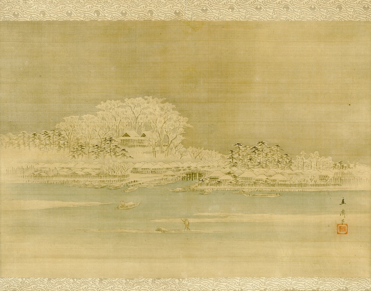 Rive Sumida od Utagawa Hiroshige
