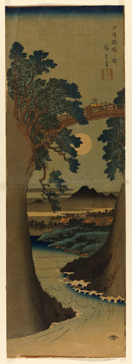 Opice B Reasoning Committee P Lovinse (obrázek Koyo Saruhashi) od Utagawa Hiroshige