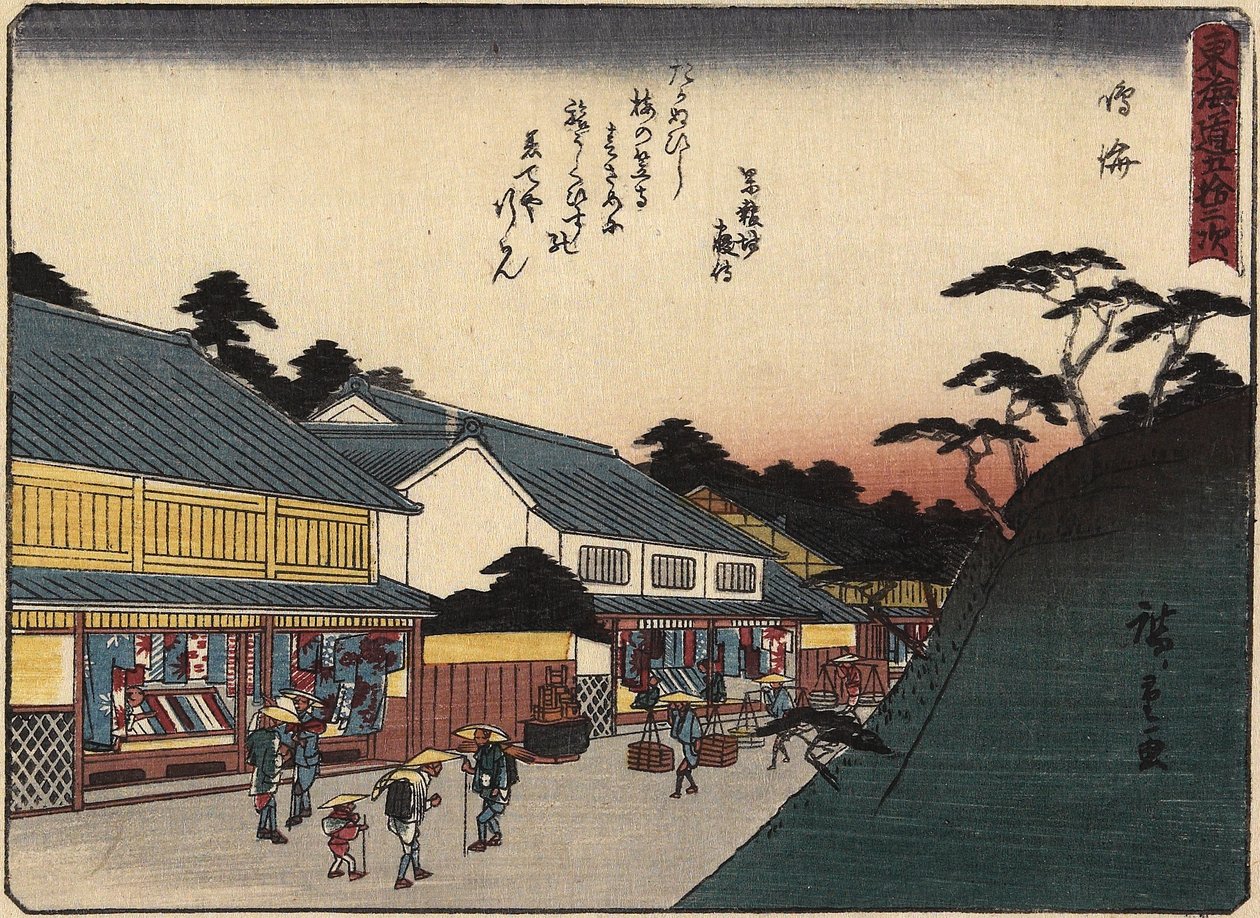 Narumi, 1837-1844 od Utagawa Hiroshige