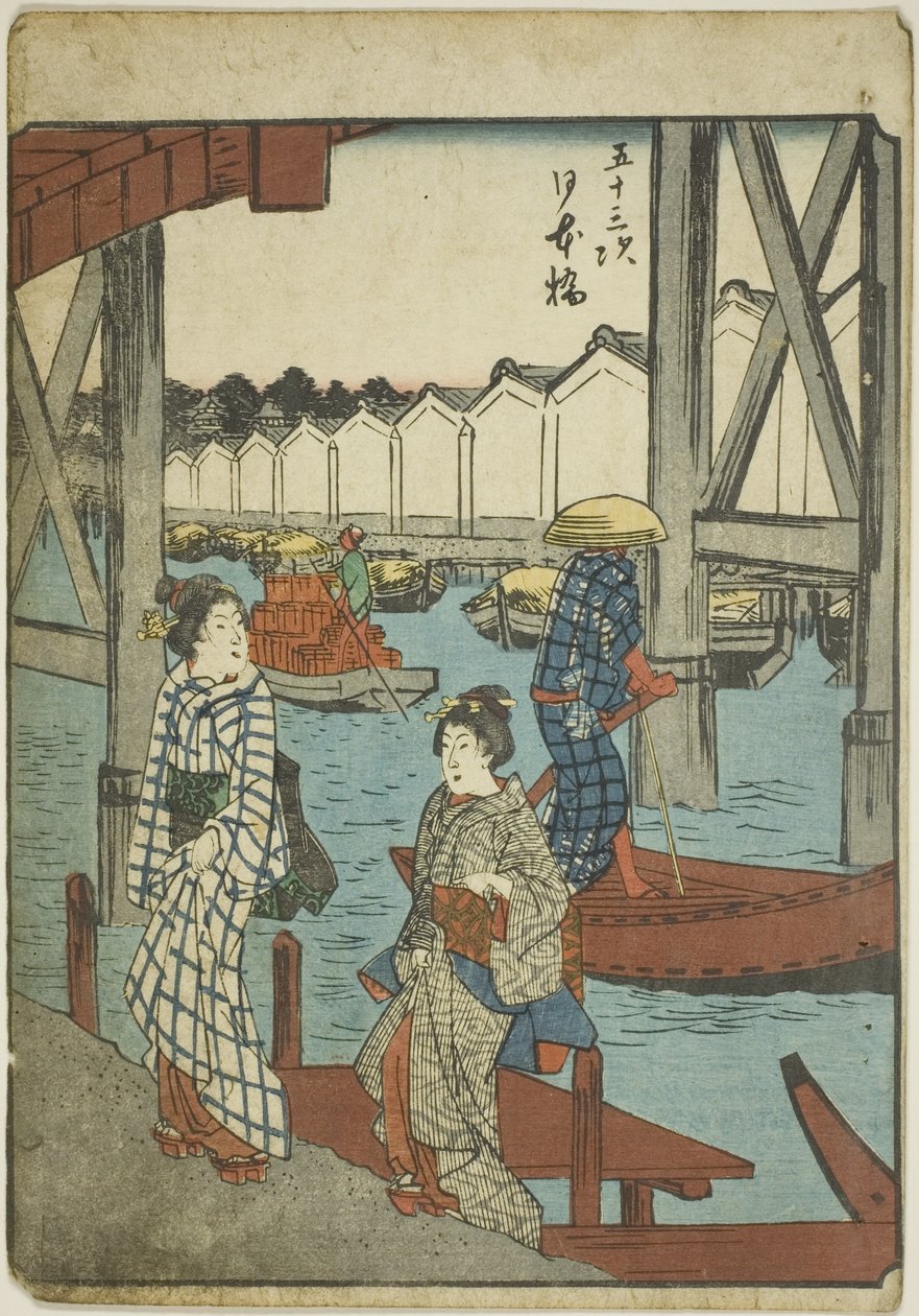 Japan B Ridge (Nihonbashi), ze série ``padesát tři S tachi zvuk