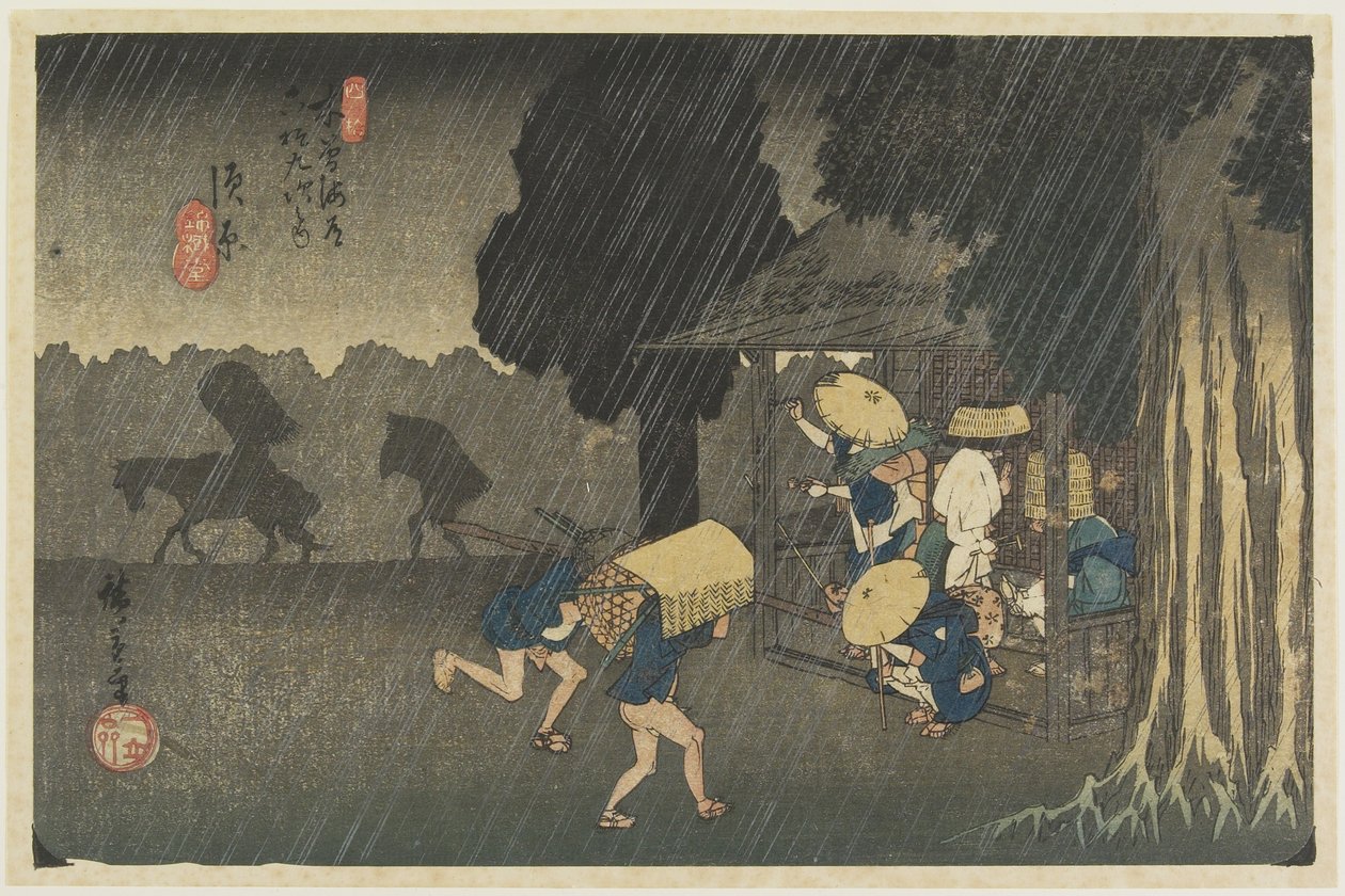 No.40 Suhara, 1830-1844 od Utagawa Hiroshige