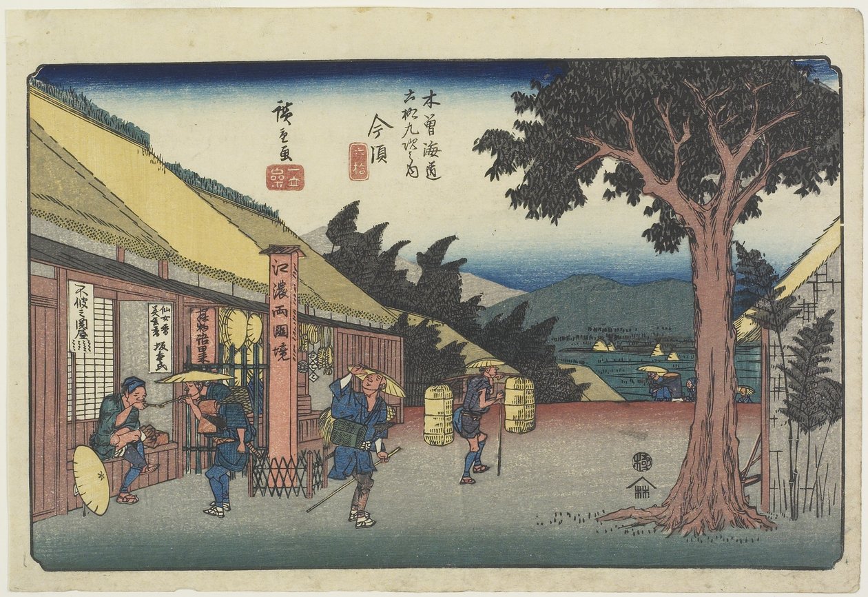 No. 60 Imazu, 1830-1844 od Utagawa Hiroshige