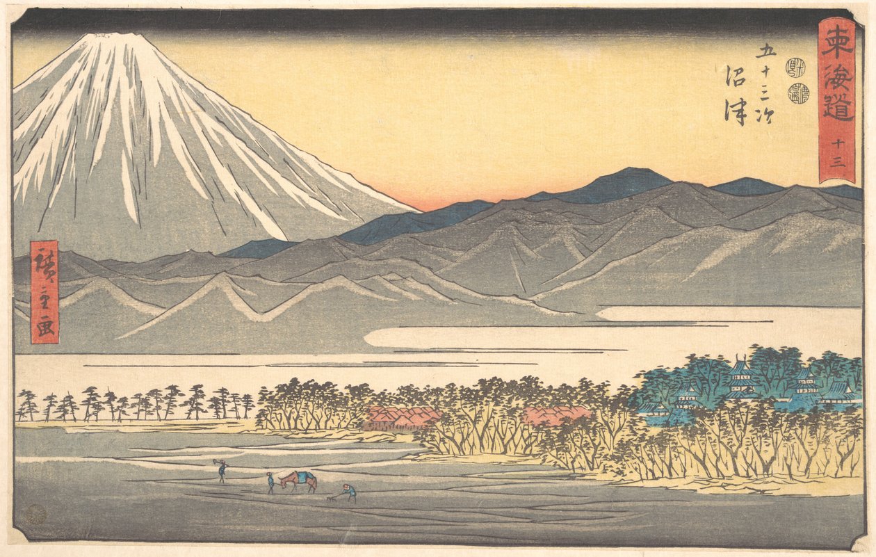 Numazu od Utagawa Hiroshige