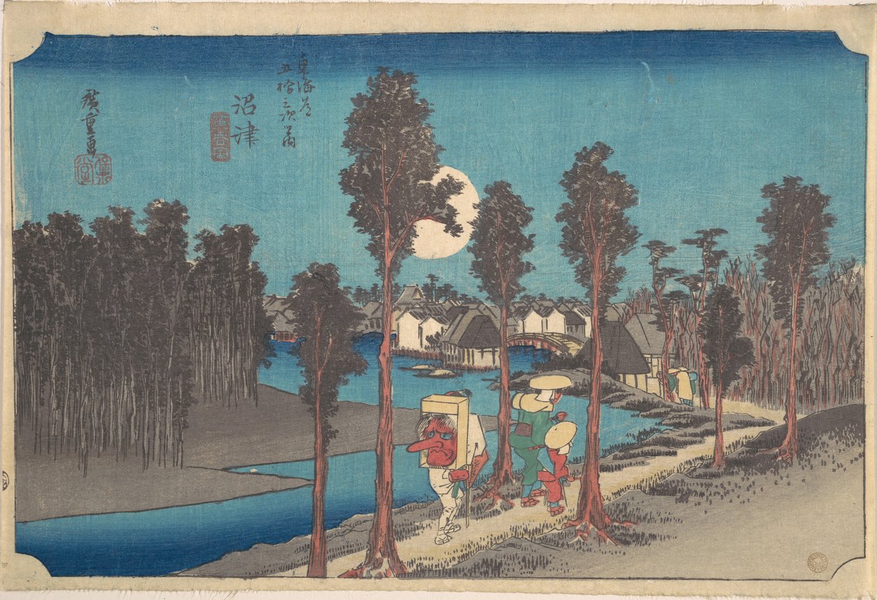 Numazu Ki Kure od Utagawa Hiroshige