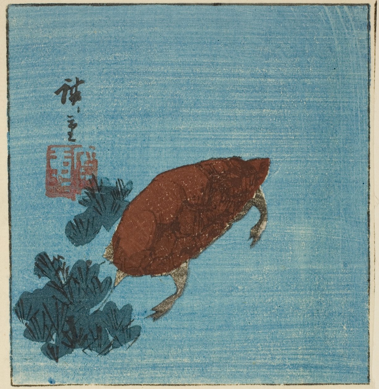 Želva od Utagawa Hiroshige