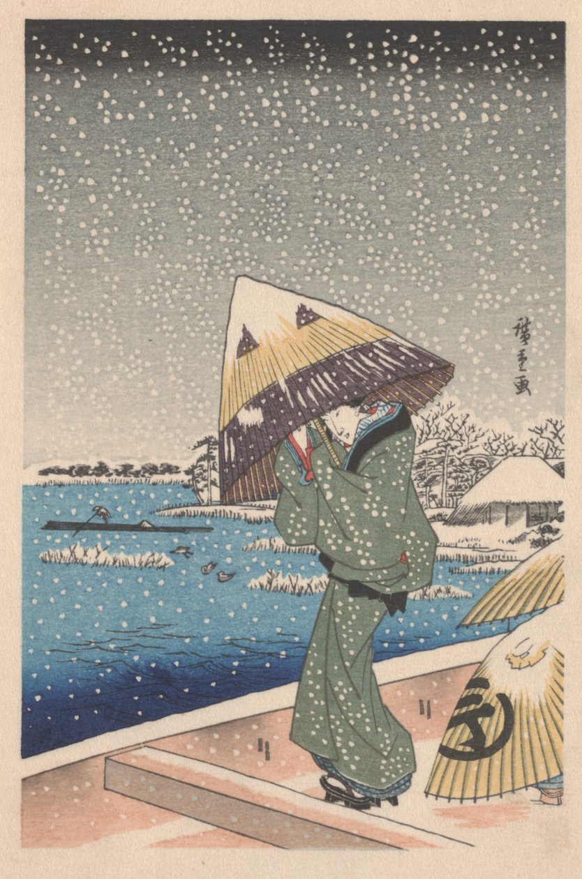 Nepojmenovaná od Utagawa Hiroshige