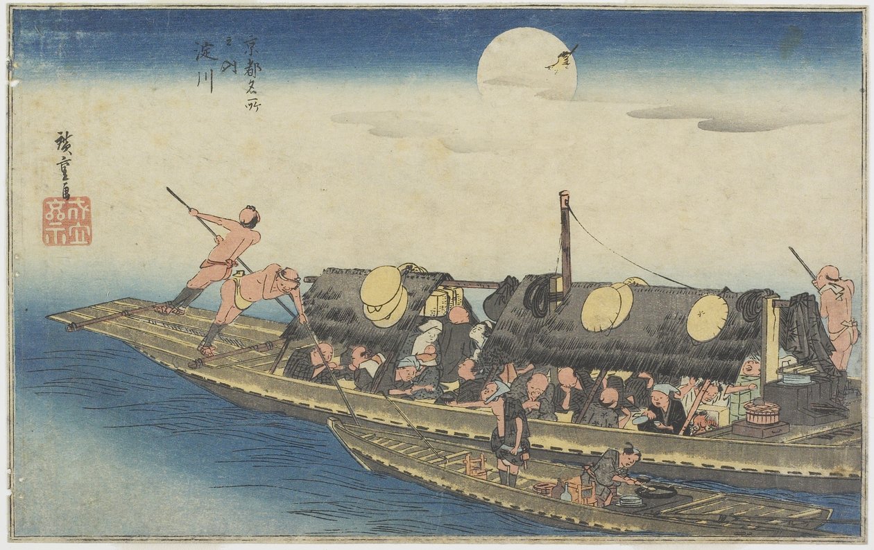 Starry ver, c. 1834 od Utagawa Hiroshige