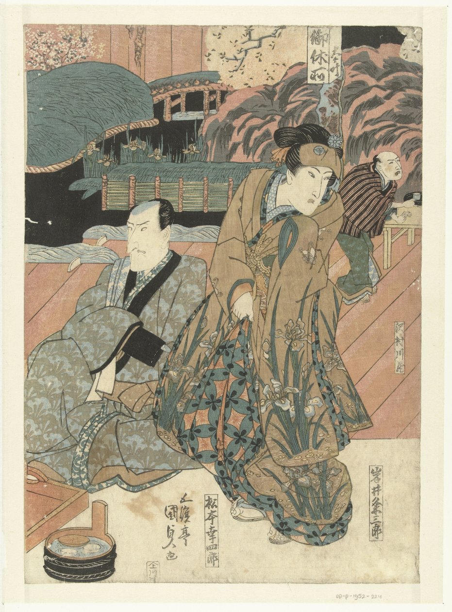 Herci na jevišti od Utagawa Kunisada (I)