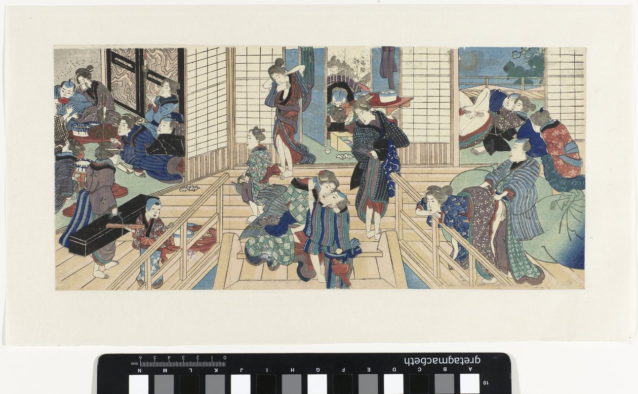 Scény v nevěstinci od Utagawa Kunisada (I)