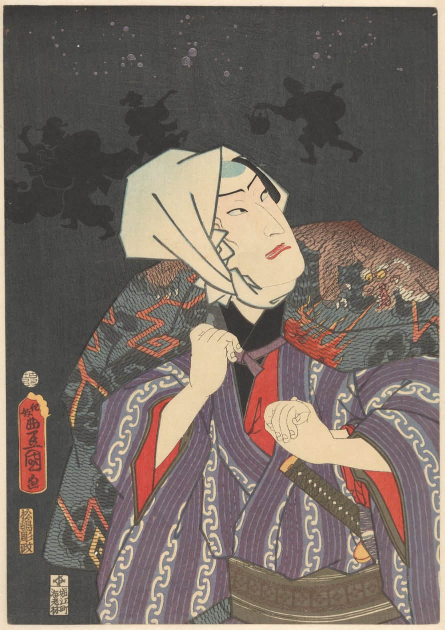 Tokijirô v hasičském kabátě od Utagawa Kunisada (I)