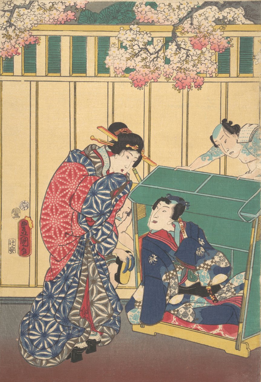 Tisk. od Utagawa Kunisada