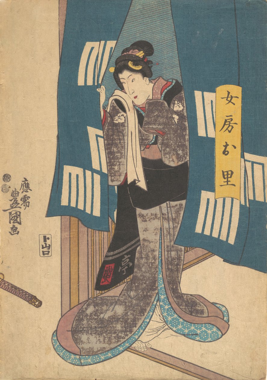 Tisk, 19. stol., 19. stol. od Utagawa Kunisada