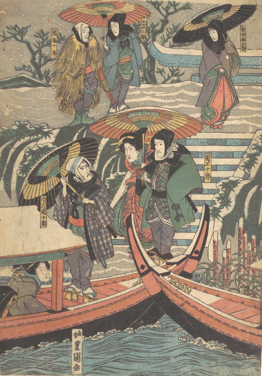 Tisk, 19. stol., 19. stol. od Utagawa Kunisada