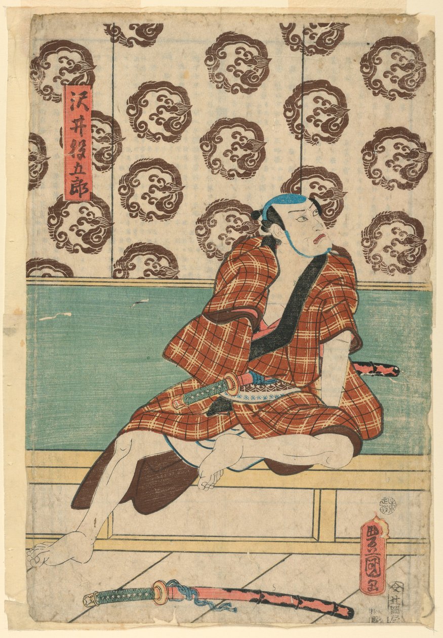 Herec Igoro Sawai od Utagawa Kunisada