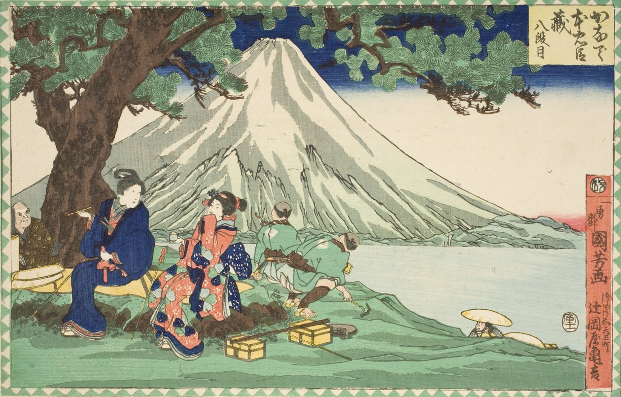 Osmé dějství: Cesta od Utagawa Kuniyoshi