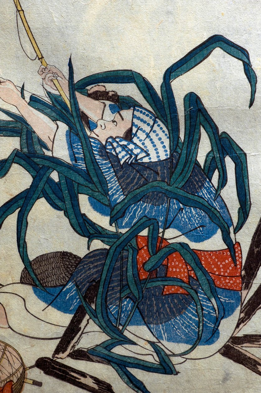 Vztek; .. 1848 od Utagawa Kuniyoshi