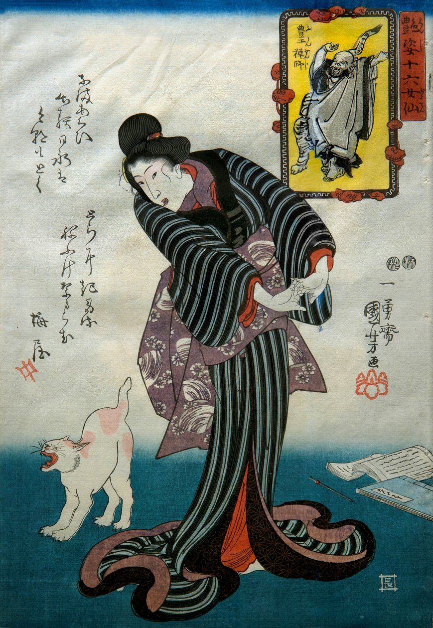 Ne od Utagawa Kuniyoshi