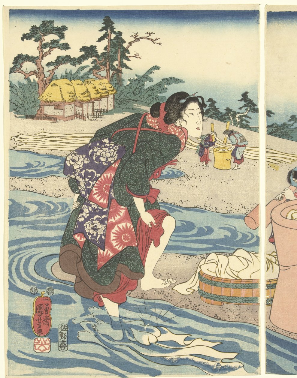 D echo suit ta Mari VIE Rin pro Vinci em USA je od Utagawa Kuniyoshi