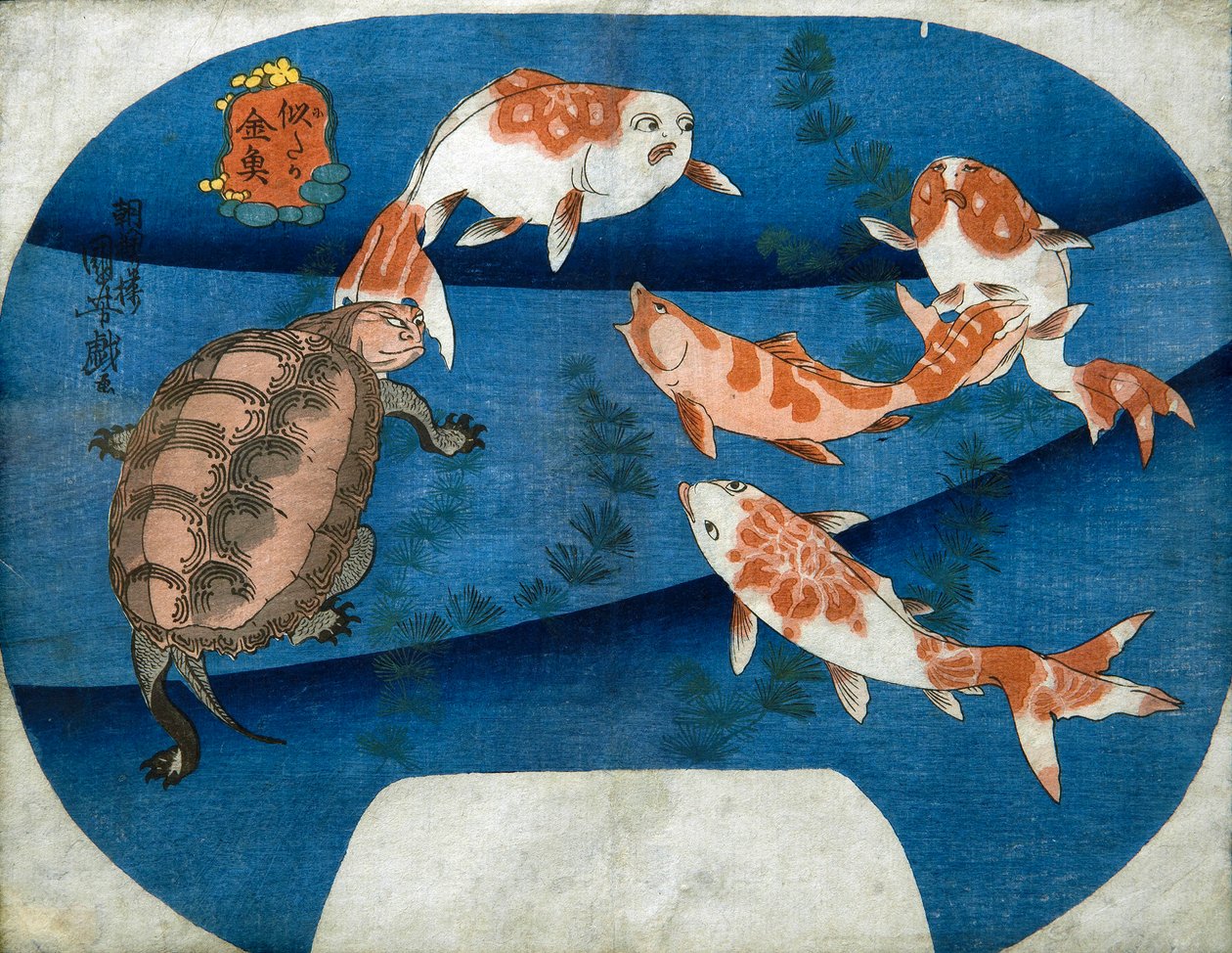 Závěsný od Utagawa Kuniyoshi