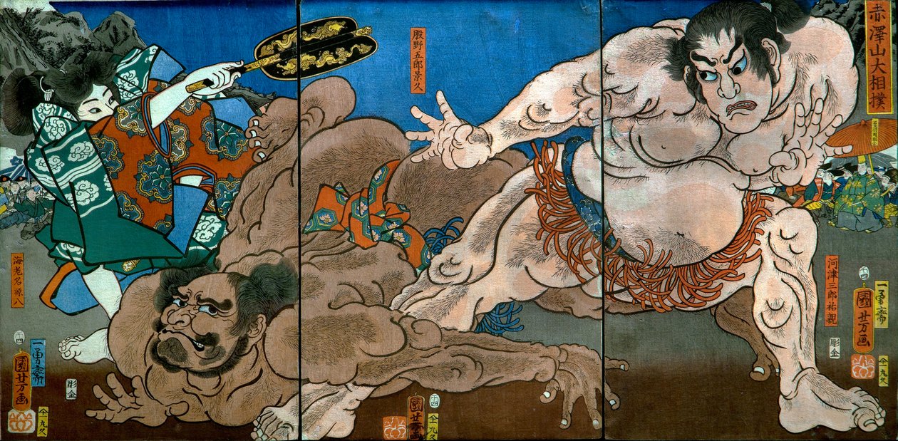 Závěsný od Utagawa Kuniyoshi