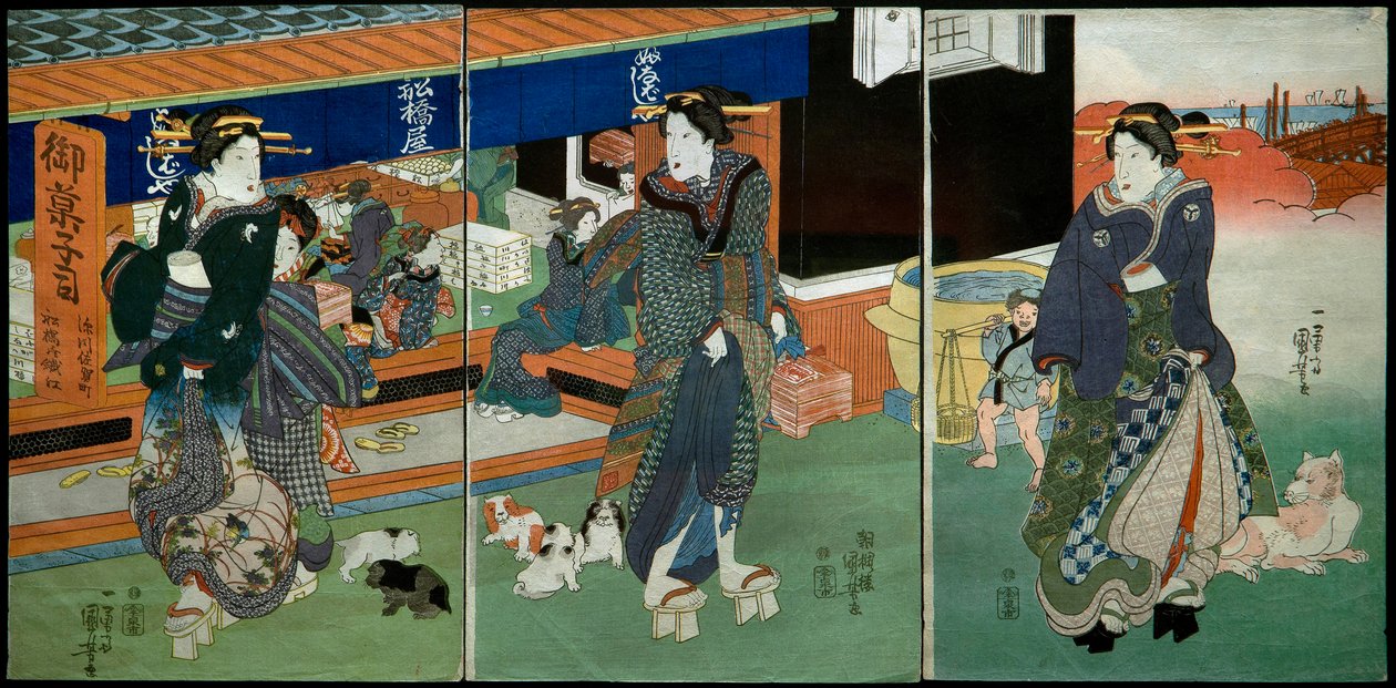 Závěsný od Utagawa Kuniyoshi