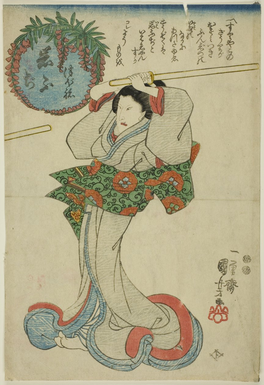 Iwafuji od Utagawa Kuniyoshi