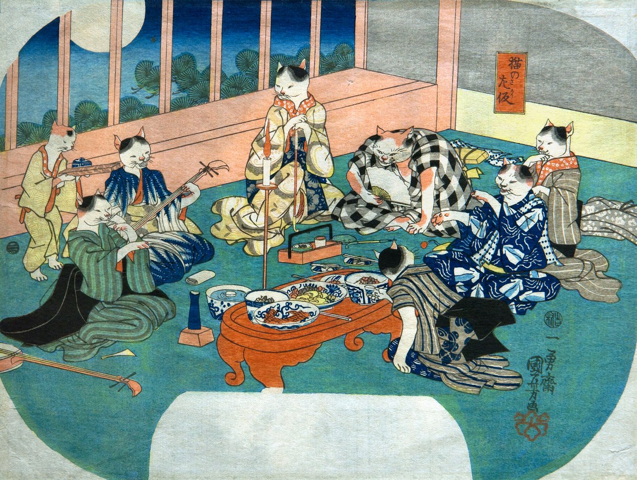 Závěsný od Utagawa Kuniyoshi