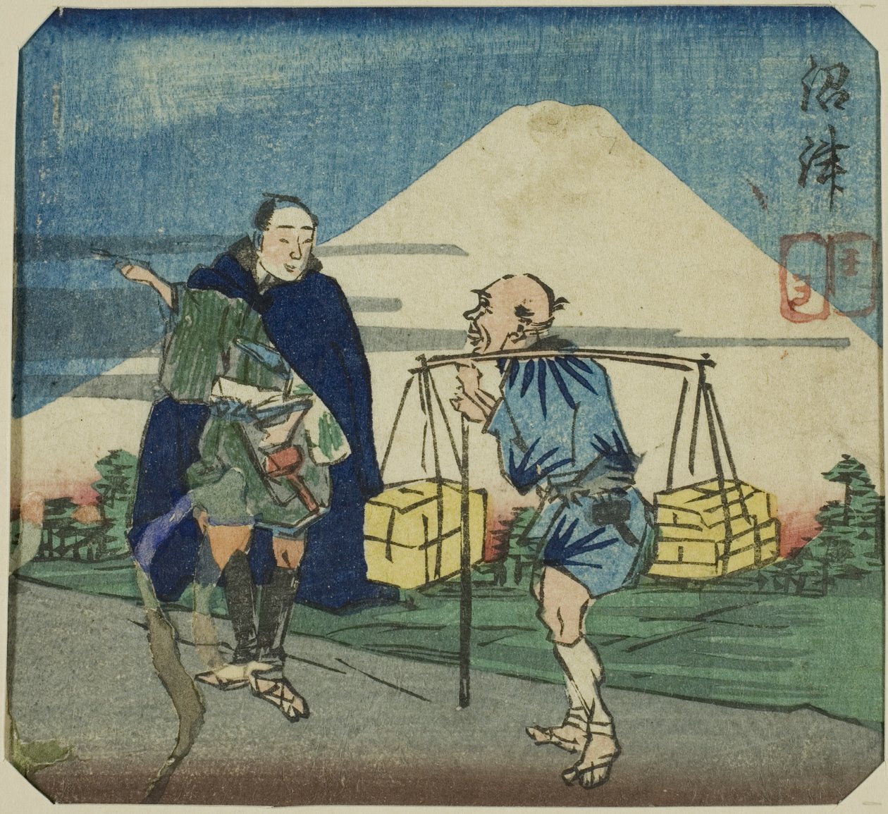 The Mirror of Joruri Plays (The Mirror of Joruri Plays) od Utagawa Kuniyoshi