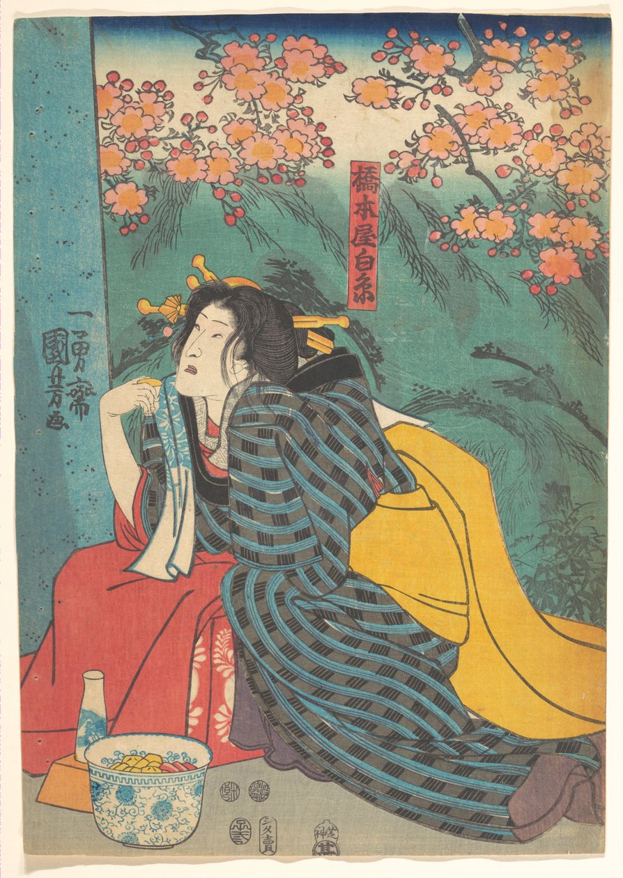 Grafický list od Utagawa Kuniyoshi