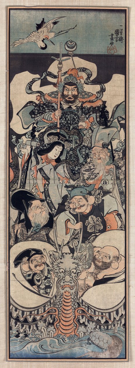 Závěsný od Utagawa Kuniyoshi
