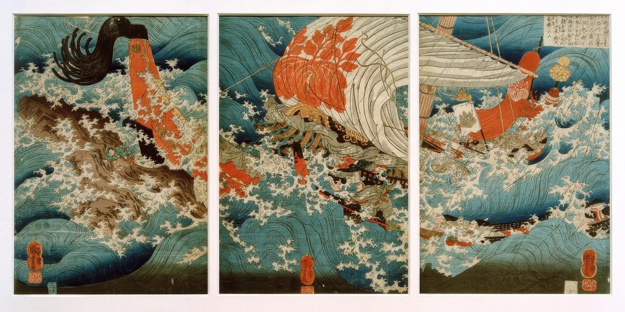 Yojibeiova oběť od Utagawa Kuniyoshi