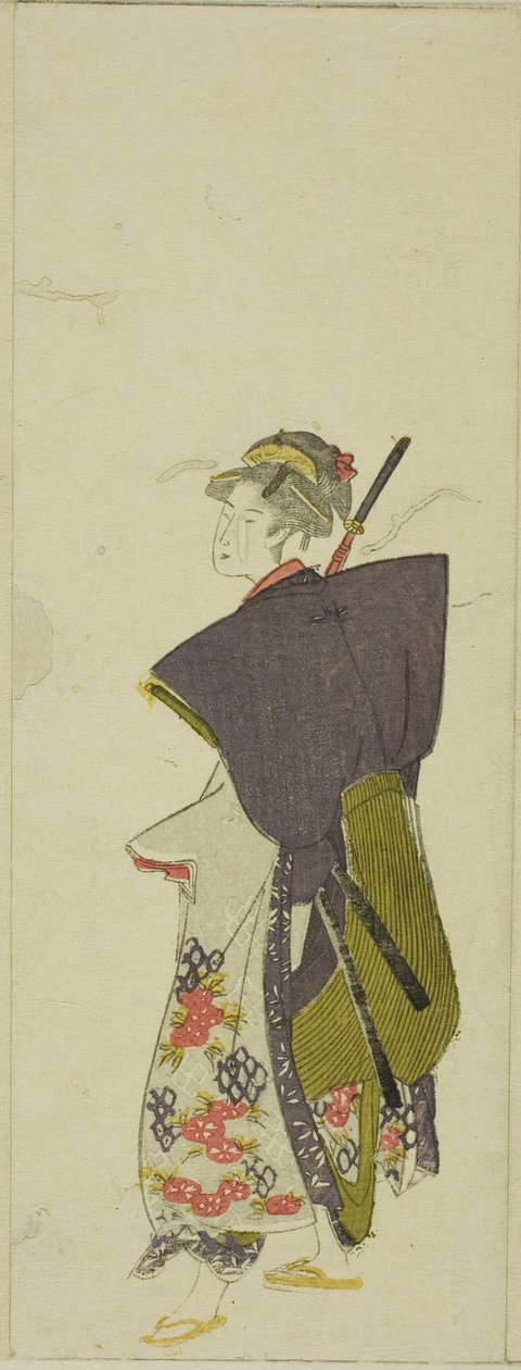 Parodie na průvod daimjó od Utagawa Toyohiro