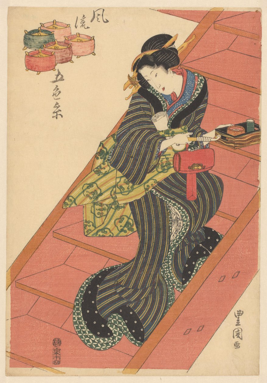 Kurtizána od Utagawa Toyokuni (I)