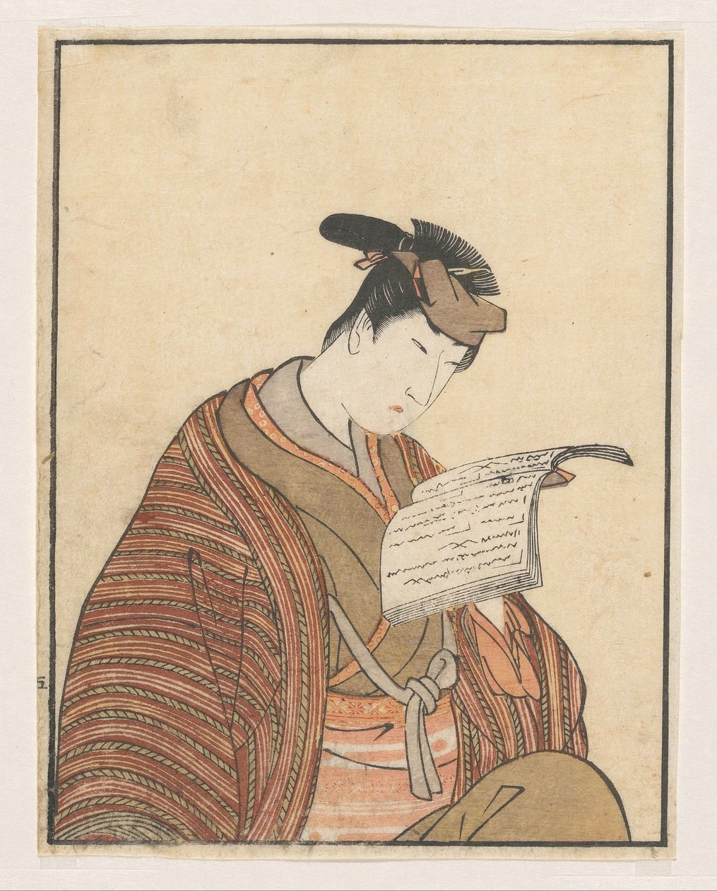 Čtoucí herec od Utagawa Toyokuni (I)