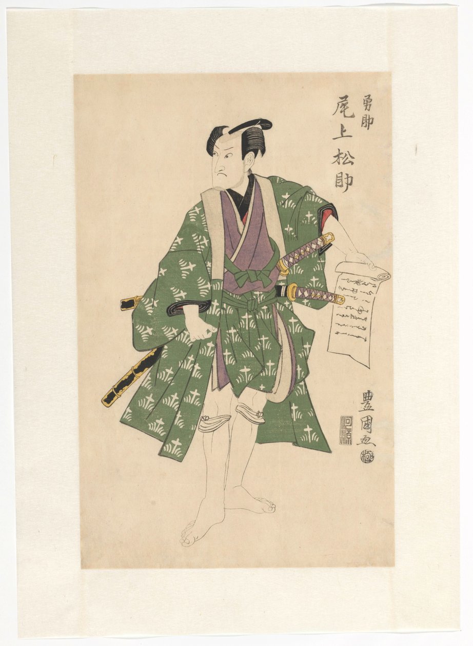 Matsusuke Onoe od Utagawa Toyokuni (I)