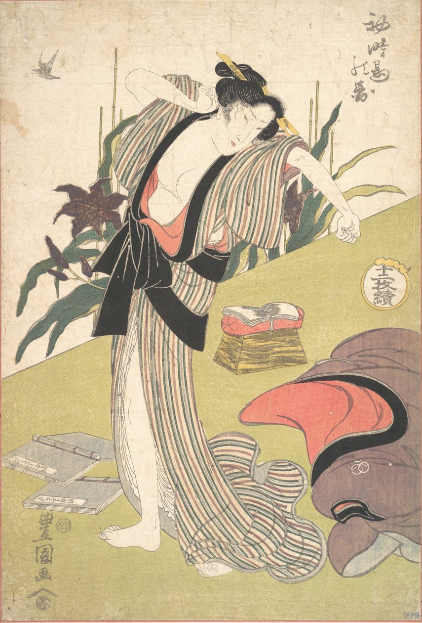 První návštěva kukačky. od Utagawa Toyokuni I