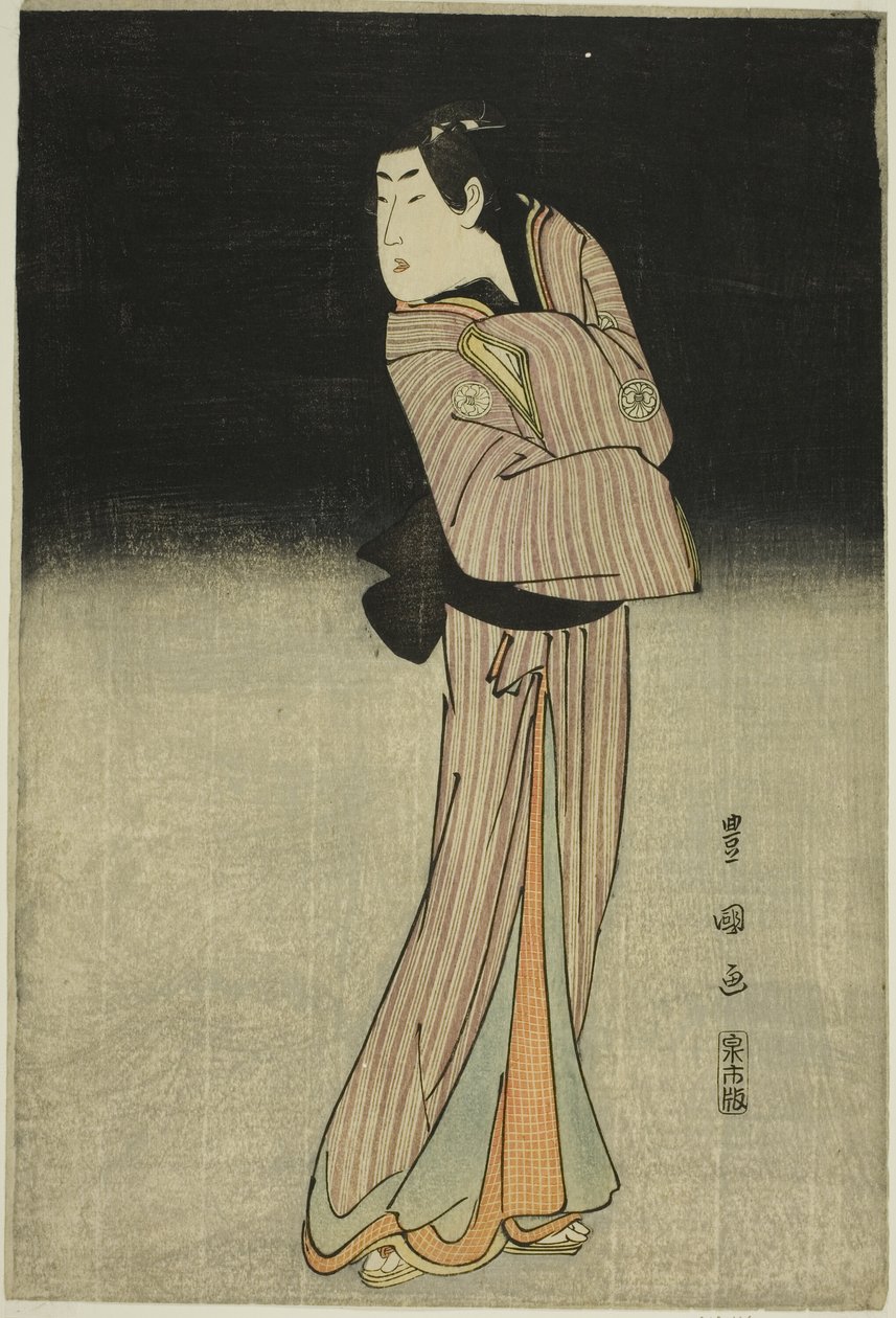 te ac a r segawa chryzantéma žena dobrá od Utagawa Toyokuni I