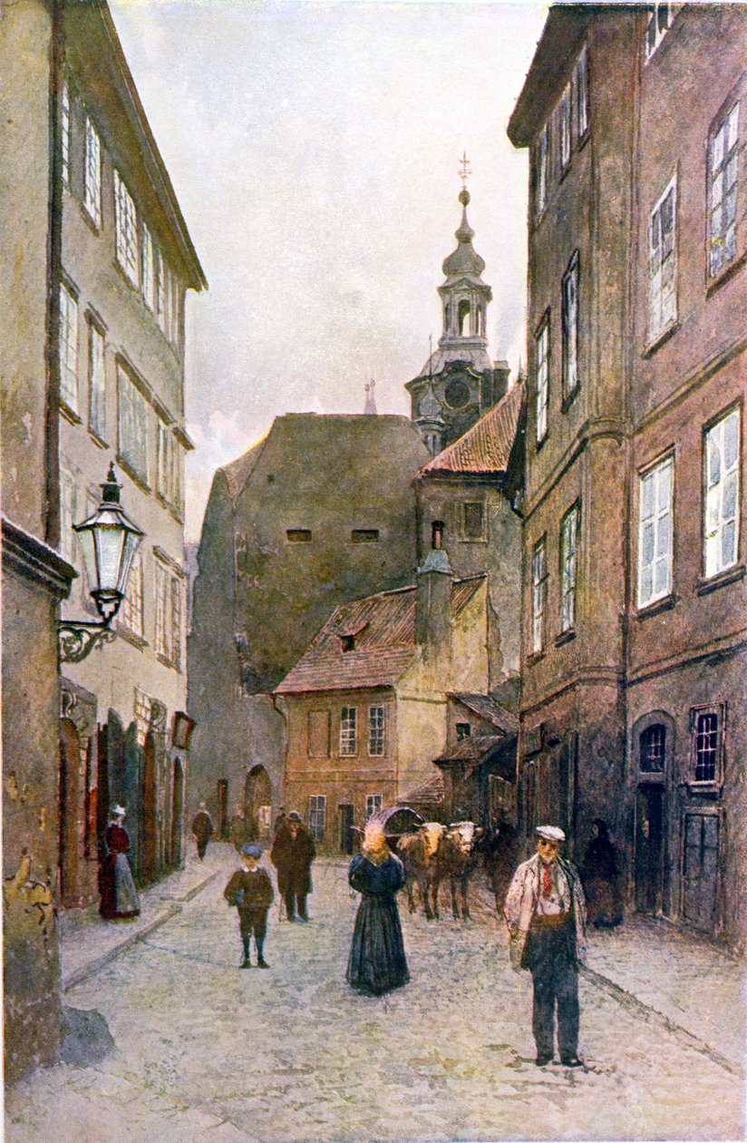 Kozna Ulička, Praha, ilustrace ze 