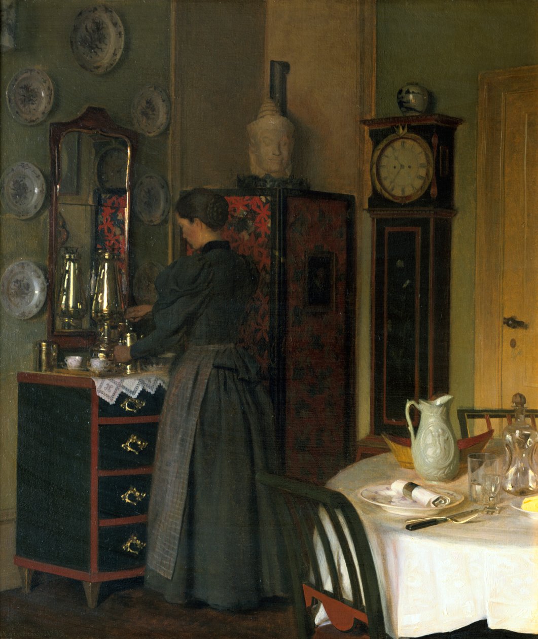 Čas na čaj, 1898 od Valdemar Kornerup
