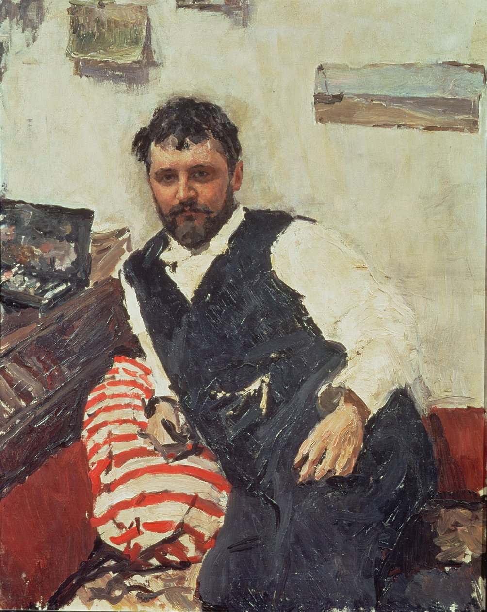 Portrét Konstantina Korovina (1861-1939), 1891 od Valentin Aleksandrovich Serov